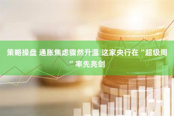 策略操盘 通胀焦虑骤然升温 这家央行在“超级周”率先亮剑