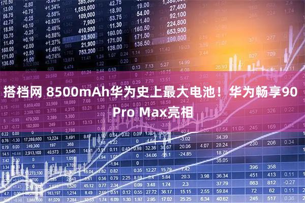 搭档网 8500mAh华为史上最大电池！华为畅享90 Pro Max亮相