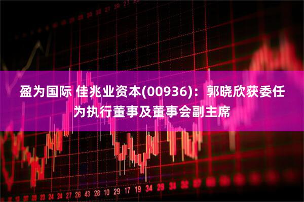 盈为国际 佳兆业资本(00936)：郭晓欣获委任为执行董事及董事会副主席